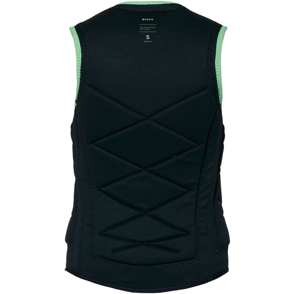 Mystic Womens Juice Front Zip Wake Impact Vest 35005.240221 - Lime Green